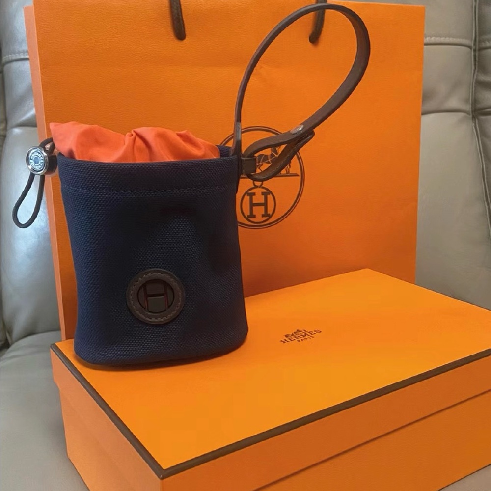 Hermes on the go dog pouch